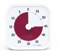 TimeTimer MOD Home Dreamsicle Cotton Blanc et rouge - Home Edition